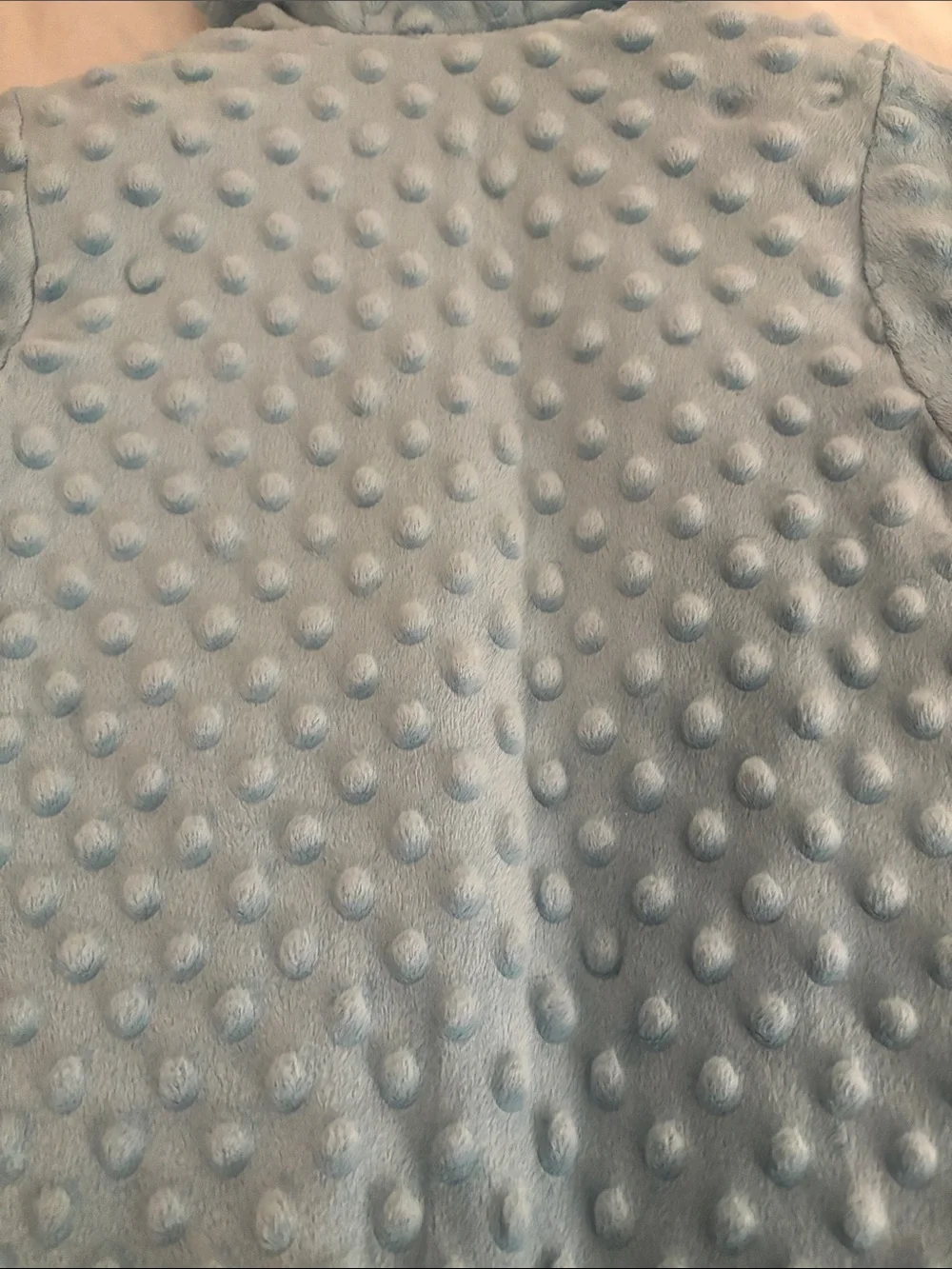 SGC Original Baby Hooded Coat in Light Blue with Minky DOT Sz 3T/4T NWOT